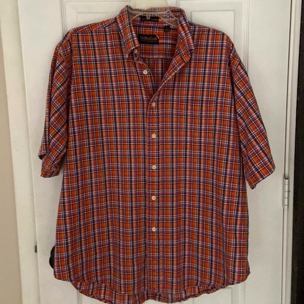 Vintage Mens sz L Shirt F.A. MacCluer EUC